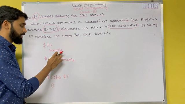 UNIX Programming (Part - 46) Shell Programming (The $? Variable knowing the exit Status) смотреть онлайн