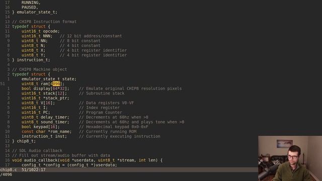 CHIP-8 Emulator p5: Mono Sound & Color Lerp (C / SDL2) смотреть онлайн