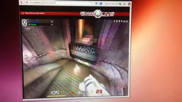 QuakeLive Native Linux Cam Gameplay @125fps смотреть онлайн