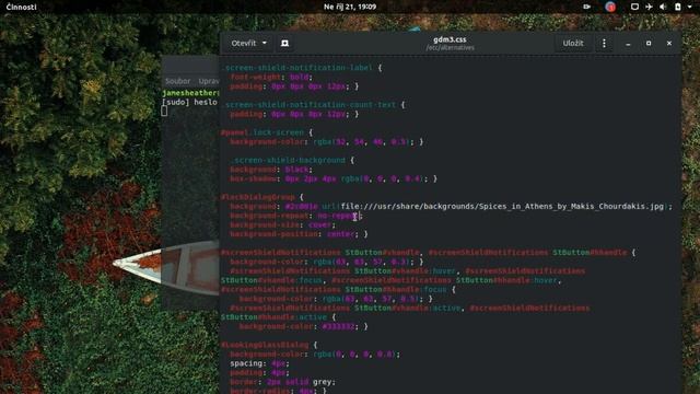 Změna pozadí přihlašovací obrazovky v Ubuntu (gdm3) смотреть онлайн