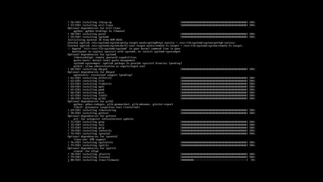 Instalacja Arch Linux BIOS MBR (grub) 07.2018 смотреть онлайн