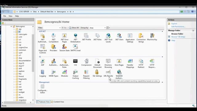 Cognos Analytics: configure a gateway with IIS web server смотреть онлайн