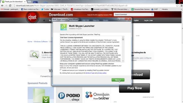 Como Abrir 2 Skype's ao Mesmo Tempo no Mesmo Computador? O China Explica! (Multi Skype Launcher) смотреть онлайн