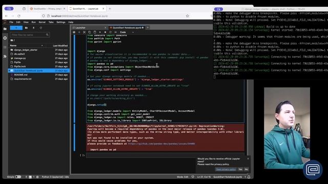 Set Up Your Django Ledger Development Environment With Jupyter Notebooks смотреть онлайн