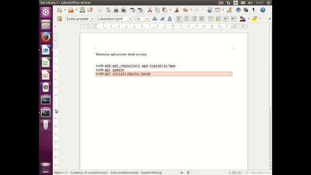 Ubuntu 14.04. Minimizar aplicaciones desde launcher смотреть онлайн