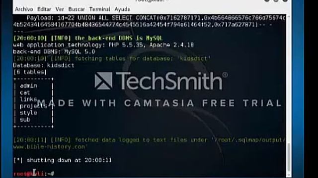 Pentesting (Examen de Penetración) a una pagina web usando Kali Linux. Ingeniería en Sistemas UNAH смотреть онлайн
