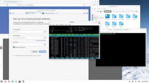 Zorin OS Lite 16.1 VS Linux Mint XFCE 20.3 (RAM Consumption)