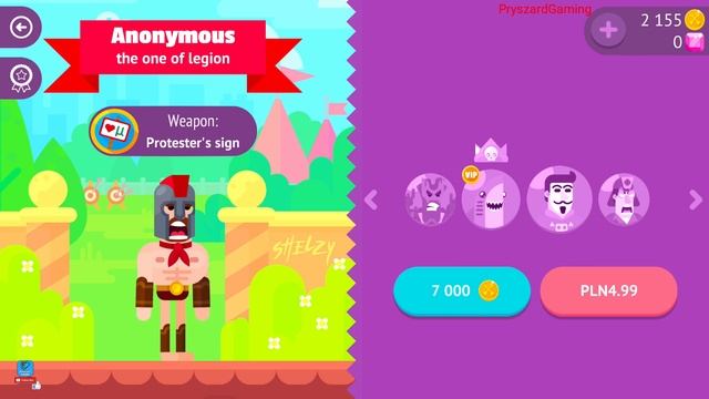 Bowmasters - Gameplay Walkthrough Part 1 Tutorial (Android,iOS) смотреть онлайн
