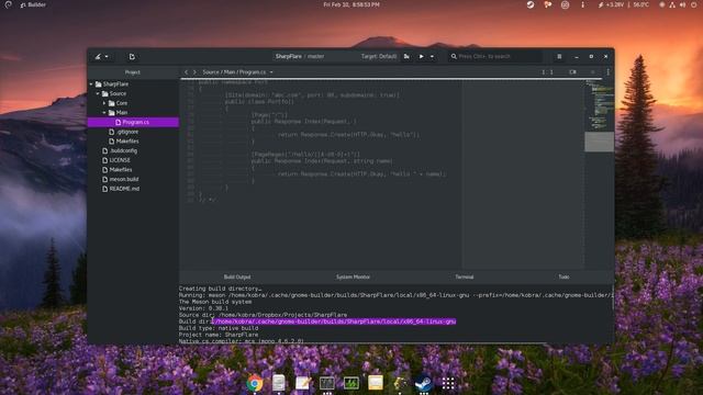 Gnome Builder + Meson смотреть онлайн