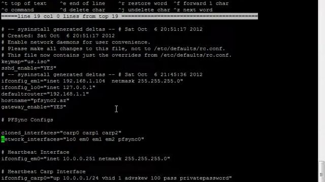 FreeBSD PFSync CARP смотреть онлайн