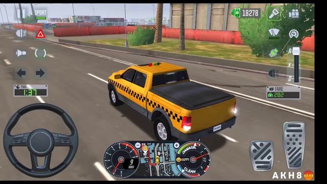 Car simulation 2022 ✨ SUV RAM Walking On Street LA смотреть онлайн