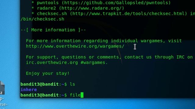 [Kali Linux] CTF Bandit : Level 3 → Level 4 [Over the wire] смотреть онлайн