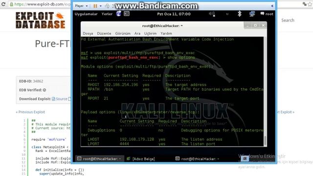 Web Pentest Nmap Metasploit смотреть онлайн