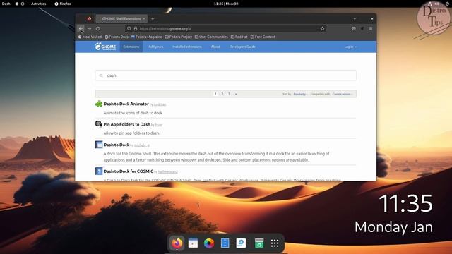Fedora 37 Customization.Gnome 43 Customization.Make Fedora Look Better.