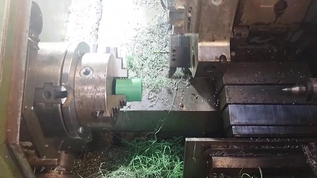 2in BSPT pipe fittings linuxcnc lathe. смотреть онлайн