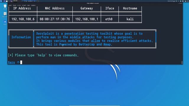 kali linux 2020(칼리리눅스 2020) #21 - xerosploit смотреть онлайн
