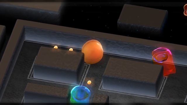 Pac-Man RTX - Gameplay (modern fan-remake of Pac-Man) смотреть онлайн