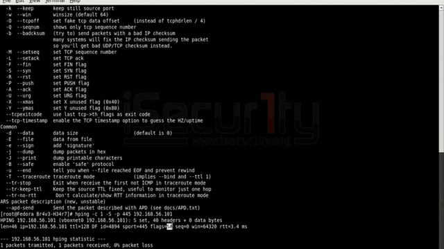 فيديو: Hping3 لعمل Packet Crafting واختبارالجدران النارية смотреть онлайн