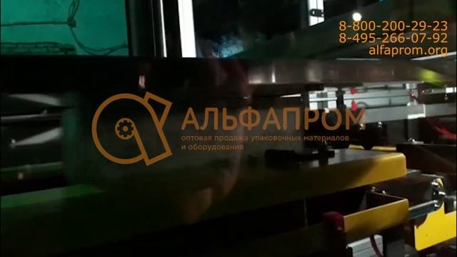 Автоматический формовщик коробов для пиццы смотреть онлайн