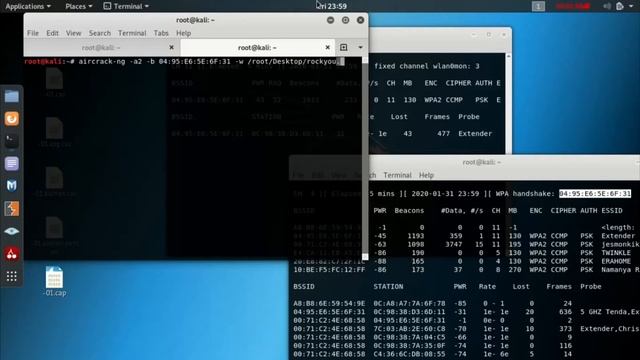 Tutorial Hacking Jaringan pada Kali Linux смотреть онлайн