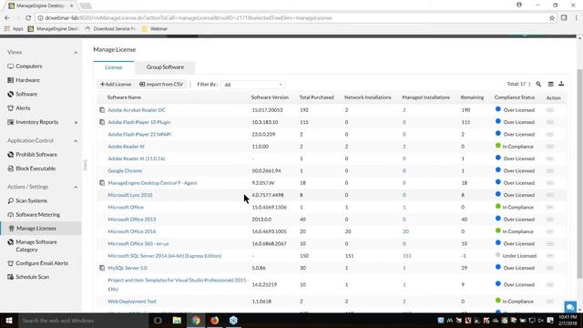 ManageEngine Desktop Central - Asset Management training смотреть онлайн