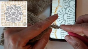 читаем и вяжем по схеме бабушкин квадрат