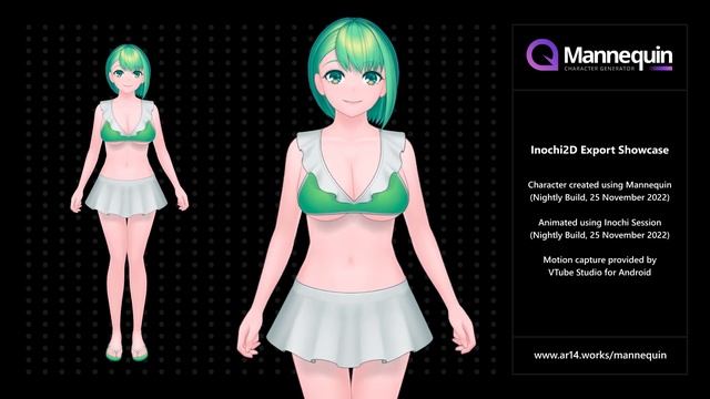 Mannequin - #Inochi2D Export Testing Showcase - 2 смотреть онлайн