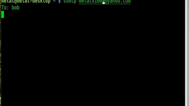 Sending Emails with sSMTP - BASH смотреть онлайн