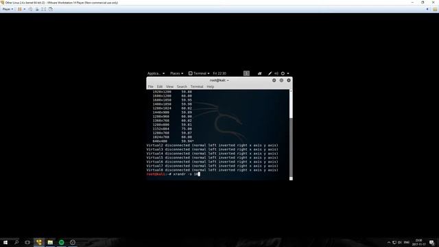 How to change default resolution on Kali Linux смотреть онлайн