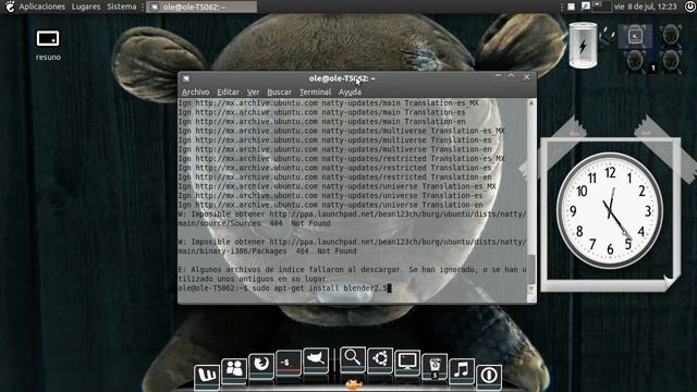 como instalar blender 2.5 en ubuntu 11.4 смотреть онлайн