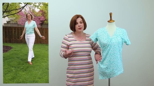 Sew the Look: Love Notions Willow Wrap Top смотреть онлайн