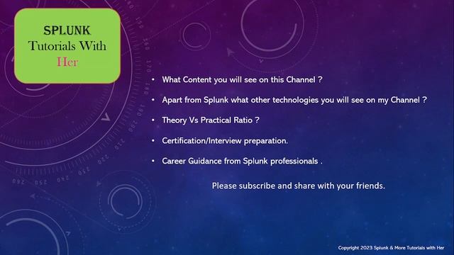 Introducing "Splunk Tutorials with Her" Channel смотреть онлайн