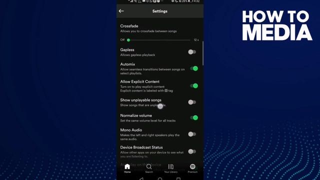 How to Turn on Show Unplayable Songs on Spotify смотреть онлайн