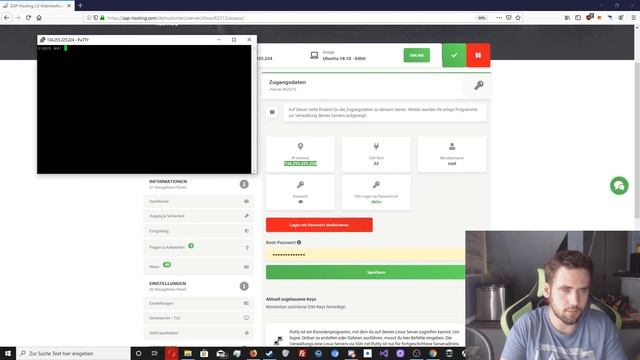SSH Verbindung zum Linux Server herstellen - Deutsch смотреть онлайн
