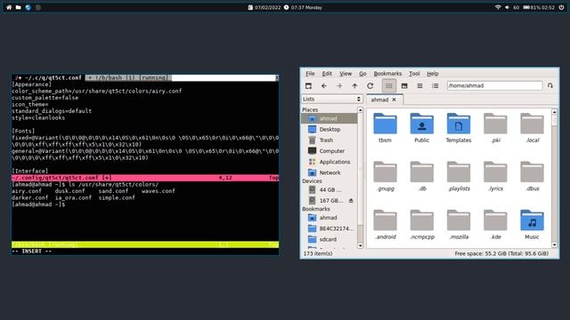 Change Icon Theme on QT Apps Via Command Line / Configuration File. смотреть онлайн