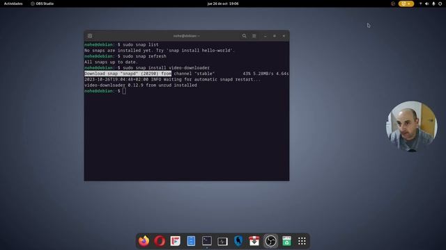 Debian y los lanzadores de Snap смотреть онлайн