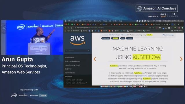 Amazon AI Conclave 2019 - ML on Amazon EKS смотреть онлайн
