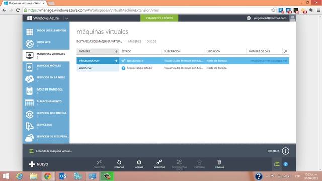 Crear maquina virtual Linux en Windows Azure смотреть онлайн