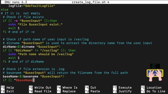 Bash script: Extracting the directory path and checking the extension of a file in Linux смотреть онлайн