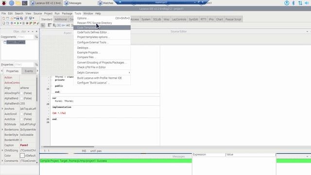 Install Lazarus (and Free Pascal) on a Raspberry Pi смотреть онлайн