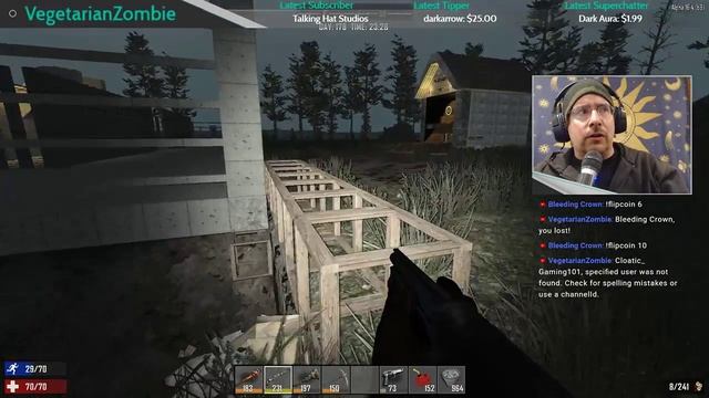Building Through Demolition - 7 Days to Die Multiplayer Livestream смотреть онлайн