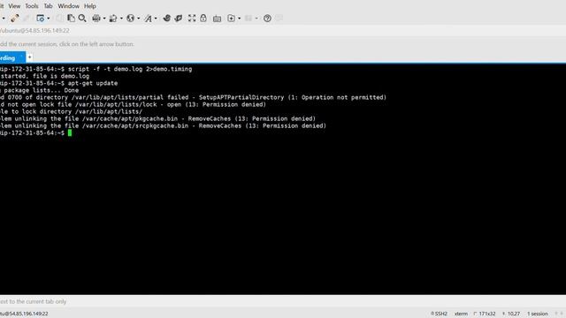 Recording Console Commands Using Script/Scriptreplay смотреть онлайн