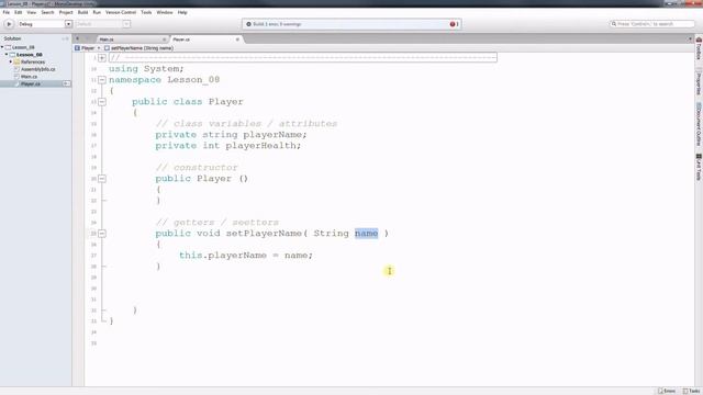 MonoDevelop C# 101 - Classes 3 of 5 смотреть онлайн