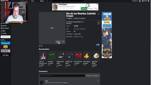 Nuevo en ROBLOX: Items DIA De Los MUERTOS | FEDORA GRATUITA | ANIMACIONES y ANTHROS !! смотреть онлайн