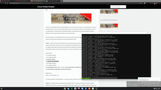 How To Install Blender On Chromebook! смотреть онлайн