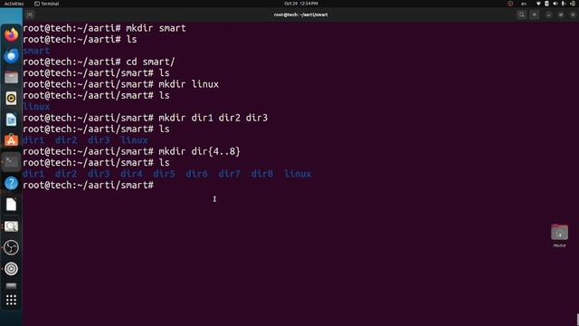 How to Create Directory in Linux | Part -3 | Mkdir Command || Using Mmkdir - SN Linux смотреть онлайн