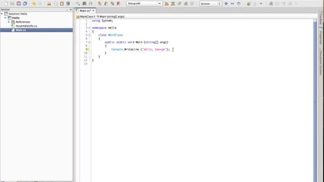Getting Started with MonoDevelop.mp4 смотреть онлайн