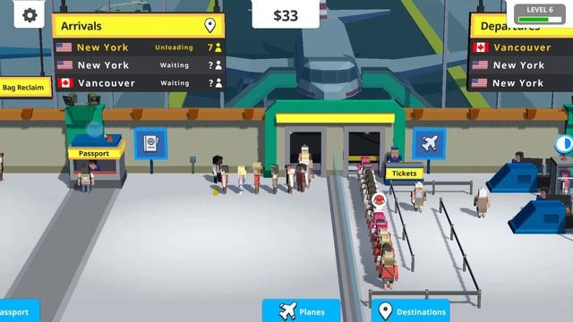 Idle Tap Airport - Gameplay Walkthrough Part 1 (IOS, Android) смотреть онлайн
