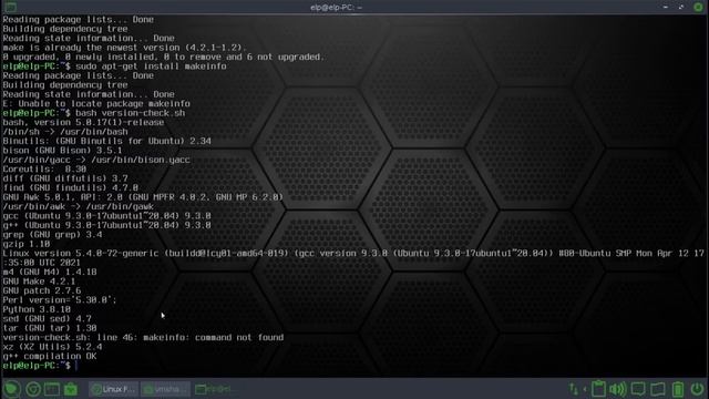 Host System Requirements : Linux From Scratch 11.1 - Ep 3 смотреть онлайн