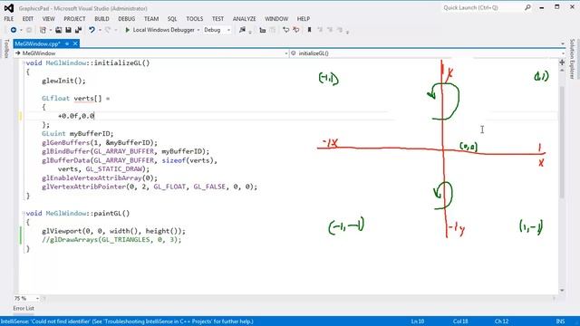 OpenGL Two Triangles смотреть онлайн